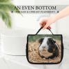Dwrepo Hanging Toiletry Bag for Women Men Portable Waterproof Makeup Bag Organizer Cute Guinea Pigs Travel Toiletry Bag view 3