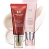 MISSHA BB ESSENTIALS KIT M PERFECT COVER BB CREAM No.21 Light Beige - Light with Cool Undertone/SPF 42 PA+++ 1.69 oz & M BB Boomer 1.35 oz -Lightweight, Multi-Function, High Coverage view 1