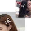 10pcs Pearl Bow Hair ClipsHair Barrettes Accessories Girls and WomenFaux Pearl Hair BarretteDecorative Bobby Pin BarretteBow Pearls HairpinNon-Slip Duckbill ClipNon-Slip Hairpin Pearls Barrette view 4