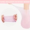 4 Pairs Silicone Moisturizing Gloves & Socks Set Anti Slip Spa Socks and Gloves 2 Colors Hands Feet Skin Care High Elasticity Reusable Gloves and Socks for Foot Hand Softening, Dry Cracked view 4