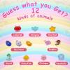 Bath Bombs for Kids with Surprise Inside for Girls Boys, 12 Pack Kids Bath Bombs with 12 Unique Sea Animal Toys, Kid Safe Handmade Bubble Bath Fizzies Bomb for Easter Eggs Birthday Christmas view 4