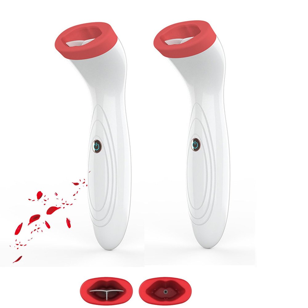 NinthAvenue Basics Electric Lip Vacuum Plumper, Bigger Lip Suction Plumper Tool, USB Charging, Lip Plumping Device, Lip Sucker Plumper Tool, Lip Augmentation Beauty Device (2Pcs)