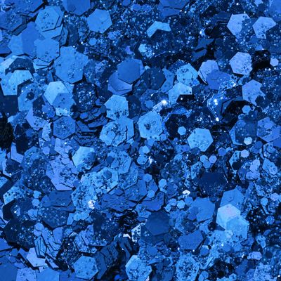Penta Angel Chunky Glitter 50g/1.76oz Metallic Glitter Powder Craft Sequins Flakes for Resin Art Nail Makeup Face Body Festival Decoration (Royal Blue)