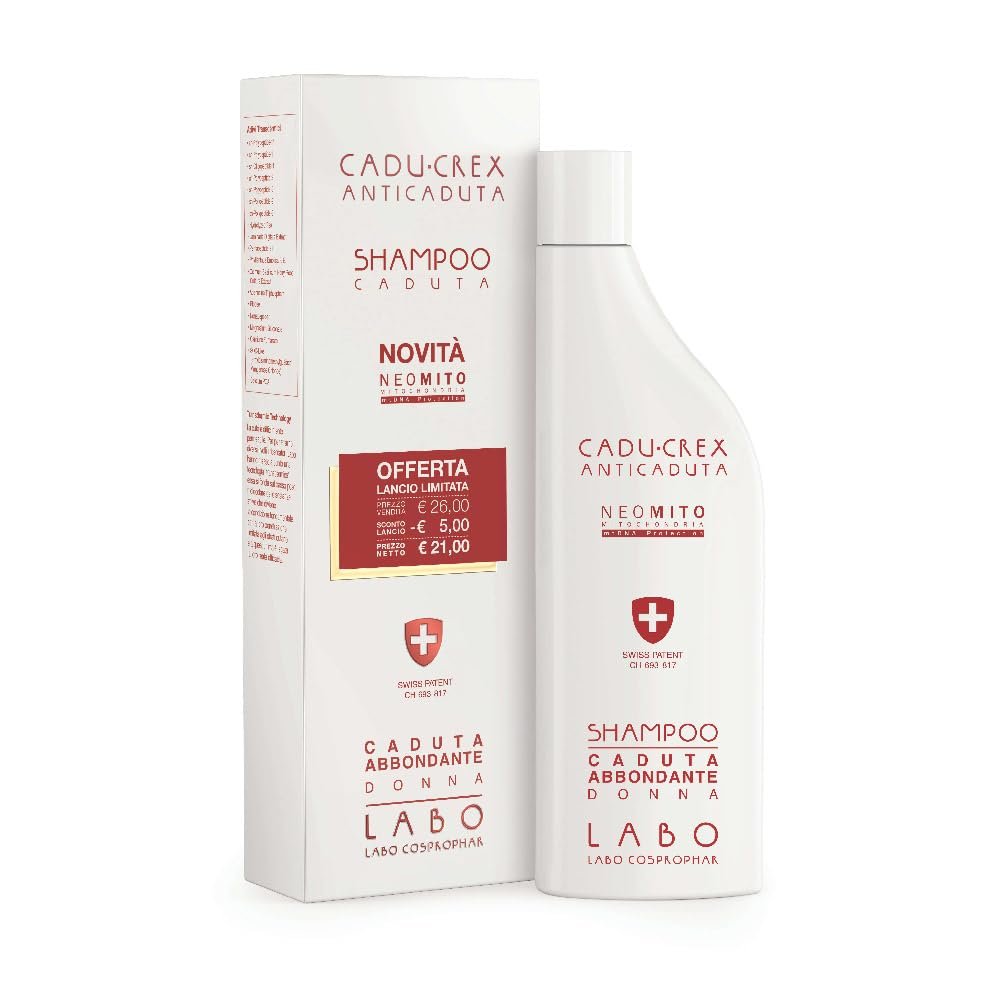 Crescina Cadu-Crex Anti-Hair Loss NEO MITO Shampoo ABUNDANT Hair Loss for Woman 150ml