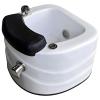 XRFCY Pedicure Foot Spa,Feet Soak Tub,Foot Massager Spa,Acrylic Pedicure Sink,Ronde Foot Soak Tub,Pedicure Kit Foot Spa,Foot Bath Spa with Massage Surfing,Foot Massager view 1