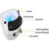 XRFCY Pedicure Foot Spa,Feet Soak Tub,Foot Massager Spa,Acrylic Pedicure Sink,Ronde Foot Soak Tub,Pedicure Kit Foot Spa,Foot Bath Spa with Massage Surfing,Foot Massager view 4