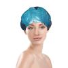 Reusable Shower Cap for Women Waterproof Bath Caps Double Layer Bath Hair Caps Fish Sharks Coral Shower Hat for Ladies Spa Salon, Large Size for All Hair Lengths view 3
