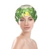 Reusable Shower Cap for Women Waterproof Bath Caps Double Layer Bath Hair Caps Cute Cartoon Sheep Shower Hat for Ladies Spa Salon, Large Size for All Hair Lengths view 3