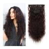 Hair Extensions 16 Clip in Hair Extensions, 6 PCS Natural and Soft Hair and Blends Well Hair Extensions, Long Mermaid Wavy Synthetic Hairpieces(22inch, 6pcs) Hair Pieces(6P68-6BH613) view 3