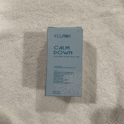 Generic Calm Down AHA/BHA Acne Spot Gel, 18g, Blue