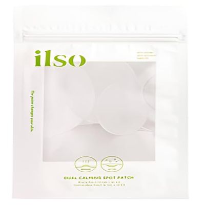 ilso Dual Calming Spot Patch - Before Care Plasta Patch 10mm x 40 Patches + After Care Hydrocolloid Patch 12mm x 30 Patches | Acne Pimple Patch for Blemishes Cover (70 Counts)
