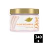 Dove Body Scrub Energizes & illuminates skin Glow Recharge 3% brightening serum with vitamin C 340 gm view 2
