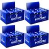 NinthAvenue Basics 4 Boxes Disposable Barber Paper Neck Strips Disposable Neck Paper, Professional Stretchy Paper Neck Band Protector Hairdressing Accessory Tool Premium Barber Neck Strips - 4 boxes, Blue view 1