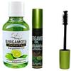 BERGAMOTA Oil Hair Care Bergamot oil ideal for hair, beard and mustache, 4.05oz + BERGAMOT OIL BLACK Waterproof Mascara, Strengthening 13g (4% silicon 1% pantenol) Mascara For eyelashes PESTANAS view 1