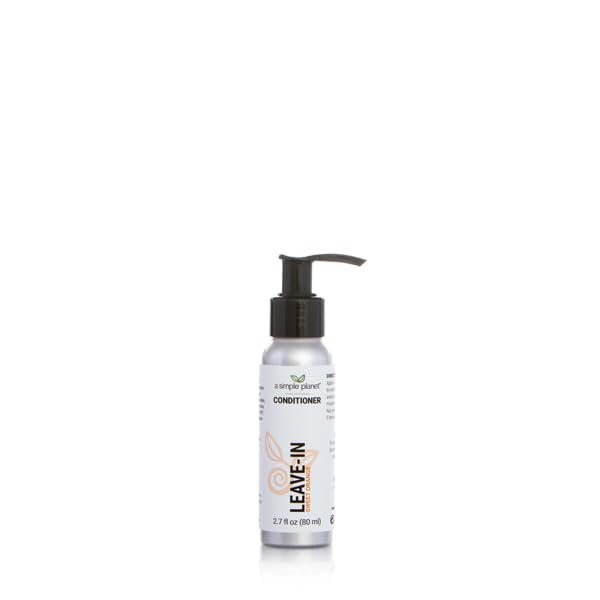 A Simple Planet Leave-in Conditioner  Zero Waste, (2.7 Floz,Sweet Orange)