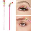 300PCS Disposable Mascara Wands Spoolie Brush Crystal Eyebrow Rainbow Brushes Eyelash Extension Applicator Makeup Kits(Pink) view 2