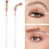 50Pcs Disposable Mascara Wands Spoolie Brush Crystal Eyebrow Brushes Mascara Brush Eyelash Extension Applicator Makeup Kits(Pink) view 2