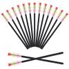100Pcs Disposable Mascara Wands Spoolie Brush Crystal Eyebrow Brushes Mascara Brush Eyelash Extension Applicator Makeup Kits(Black) view 1