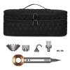ALLINPAC Double-Layer Travel Carrying Case Compatible with Revlon One-Step Hair Dryer Brush/Volumizer/Styler/Shark FlexStyle Attachment Portable Storage Organizer Bag Hair Tools Travel Bag view 1