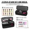 ALLINPAC Double-Layer Travel Carrying Case Compatible with Revlon One-Step Hair Dryer Brush/Volumizer/Styler/Shark FlexStyle Attachment Portable Storage Organizer Bag Hair Tools Travel Bag view 2