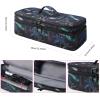 ALLINPAC Double-Layer Travel Carrying Case Compatible with Revlon One-Step Hair Dryer Brush/Volumizer/Styler/Shark FlexStyle Attachment Portable Storage Organizer Bag Hair Tools Travel Bag (Bag Only) view 2