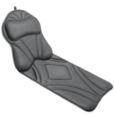 Full Body Bath Pillow for Bathtub, Luxury Bath Pillows Gifts for Women Thick Bathtub Cushion for Soaking Tub with Laundry Bag, Bathtub Pillow Luxury Bathtub Pillows for Head,Neck & Back(Dark Grey)