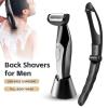 Yoidesu Men's, Body Groomer with Adjustable Extreme Reach Handle, Wet/Dry Use, Back Hair Remover view 2