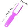 2 Pcs Foot Brush for Shower, Foot Brush Foot Stone Brush Exfoliating Scrubber with Pumice, 2 Sided Nail and Toe Scrubbing Brush for Bath or Shower view 2