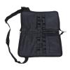 Cosmetic Makeup Brush Bag with 23 Pockets Adjustable Waist Strap Professional Belt PU Material for Makeup Artist view 1