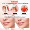 lip pump lip plumper lip enhancerSoft Silicone Fish Shape Lips Enhancer,Fuller Thicker Mouth Fastly Lip Pumps Bigger Device for Women Female (RED) view 2