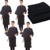 PERFEHAIR Salon Bundle: 4 Salon Robes for Clients and 4 Cotton Hand Towels - Professional Hair Styling and Coloring Kit view 1
