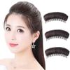 3PCS Hair Pad Styling Insert Tool Hair Bun Invisible False Hair Clip Hair Base Bump Fluffy Increased Hair Pad DIY Hairstyles Accessories for Women Lady(Dark Brown) view 1