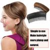 3PCS Hair Pad Styling Insert Tool Hair Bun Invisible False Hair Clip Hair Base Bump Fluffy Increased Hair Pad DIY Hairstyles Accessories for Women Lady(Dark Brown) view 4