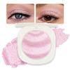 Pink Shimmer Glitter Sparkling Monochrome Eyeshadow Palette,Metallic Single Eye Shadow Palette for Older Women,Long Lasting Naturing-Looking Eye Makeup view 1