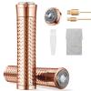 BLIBEE Facial Hair Removal for Women, Rechargeable Hair Removal Device, Painless Face Electric Razor/Shaver for Lip, Arms, Face, Peach Fuzz (Gold) view 1