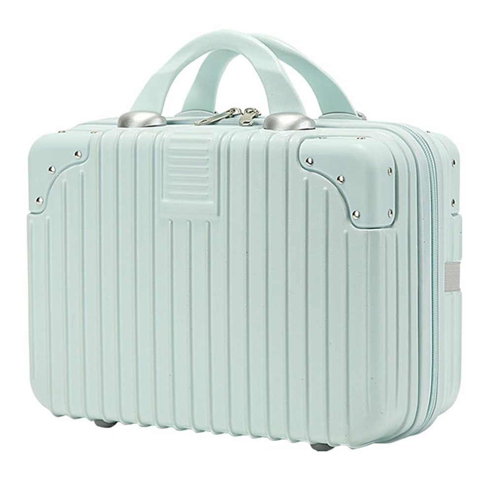 Gadpiparty Retro Makeup Suitcase Cosmetic Storage Box Travel Organizer for Makeup Sundries Compact Design for Home Office Use for Skin Care Products Gadgets