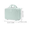 Gadpiparty Retro Makeup Suitcase Cosmetic Storage Box Travel Organizer for Makeup Sundries Compact Design for Home Office Use for Skin Care Products Gadgets view 3