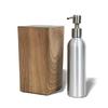 BNSNY Massage Oil Warmer Bottle Home Lotion Warmer For Salon Spa Preheat with Aluminum Bottle Pump Set (Light wood) view 2