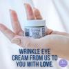 Beauty Divine EYE CREAM/Morning Espresso/Moisturizing Cream For Dark Circles And Puffiness/All Natural/Prickly Pear, Coffee, Q10/Handcrafted and Hand Packed, White view 2