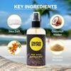 Byrd Sea Salt Surfspray, Salty Coconut Scent, Texturizing and Volumizing Sea Salt Spray for Men for Hydrated, Shiny Surfer Hair, Safe for All Hair Types, 8 Fl Oz, Pack of 4 view 3