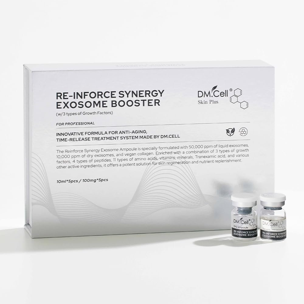 Generic Exosome ampoule (Dry ampoule 100mg*5pcs, Liquid ampoule 5ml*5pcs) - Korean Skincare, Exosomes for skin