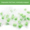 (250 PCS) JIESI Sterile Sponge Mouth Swabs(Green view 2