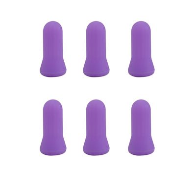 DeaHea 6 Pack Facial Cupping Set Mini Silicone Vacuum Suction Cup Tube Massager for Face Eye Forehead Chin Cheeck Nose Hand Arm Anti Cellulite Wrinkle Ankle Skin Care Therapy Massage Tool