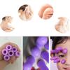 DeaHea 6 Pack Facial Cupping Set Mini Silicone Vacuum Suction Cup Tube Massager for Face Eye Forehead Chin Cheeck Nose Hand Arm Anti Cellulite Wrinkle Ankle Skin Care Therapy Massage Tool view 4