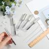 GORGECRAFT 10Pcs 10ml Empty Mascara Tube Bottle Transparent Plastic Eyelash Cream Containers Tubes Bottles with 4Pcs 2ml Dropper 2Pcs Mini Funnel Hopper for Castor Oil DIY Cosmetics Kit view 3