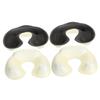 Beatifufu 2pcs Hairdressing Neck Tray Hair Perm Container Heat Shield Mat for Barbershop view 1