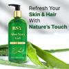 BSY Aloe Vera Gel - 10.1 fl oz | Non-Sticky Aloe Vera Gel for Face, Hair, Skin & Sunburn Relief | Freshly Cut 100% Pure Aloe Vera Gel for Moisturizing Hydrating, Soothing Skincare view 4