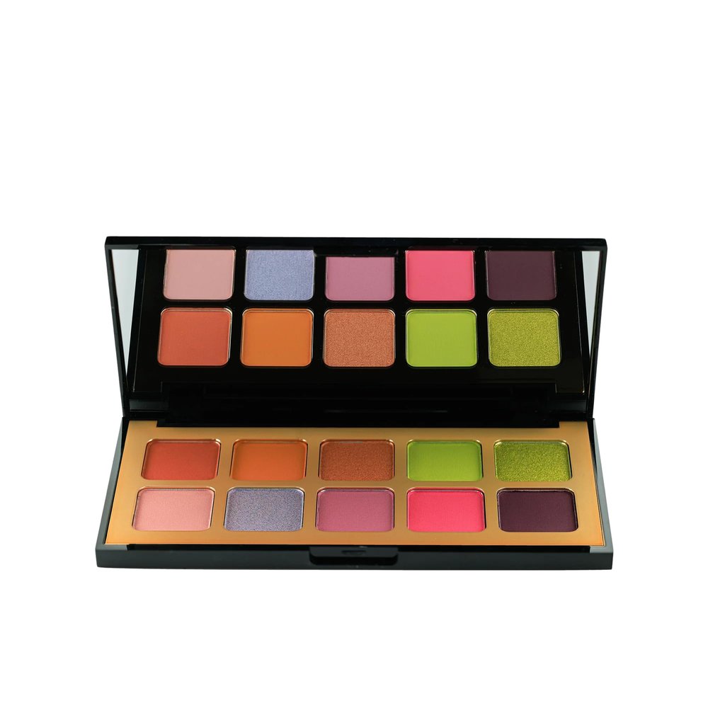 Armaf Beaut Shadow Palette: 10-In-1 Eyeshadow Palette Makeup, 10 Beautiful Shades In Each Eye Shadow Palette | Chill, OhSoChill