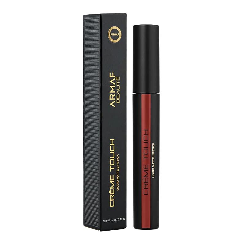 Armaf Beaut Crme Touch Liquid Lipstick For Women, Hydrating, Soft Matte Finish | Cornell Red, Lorient