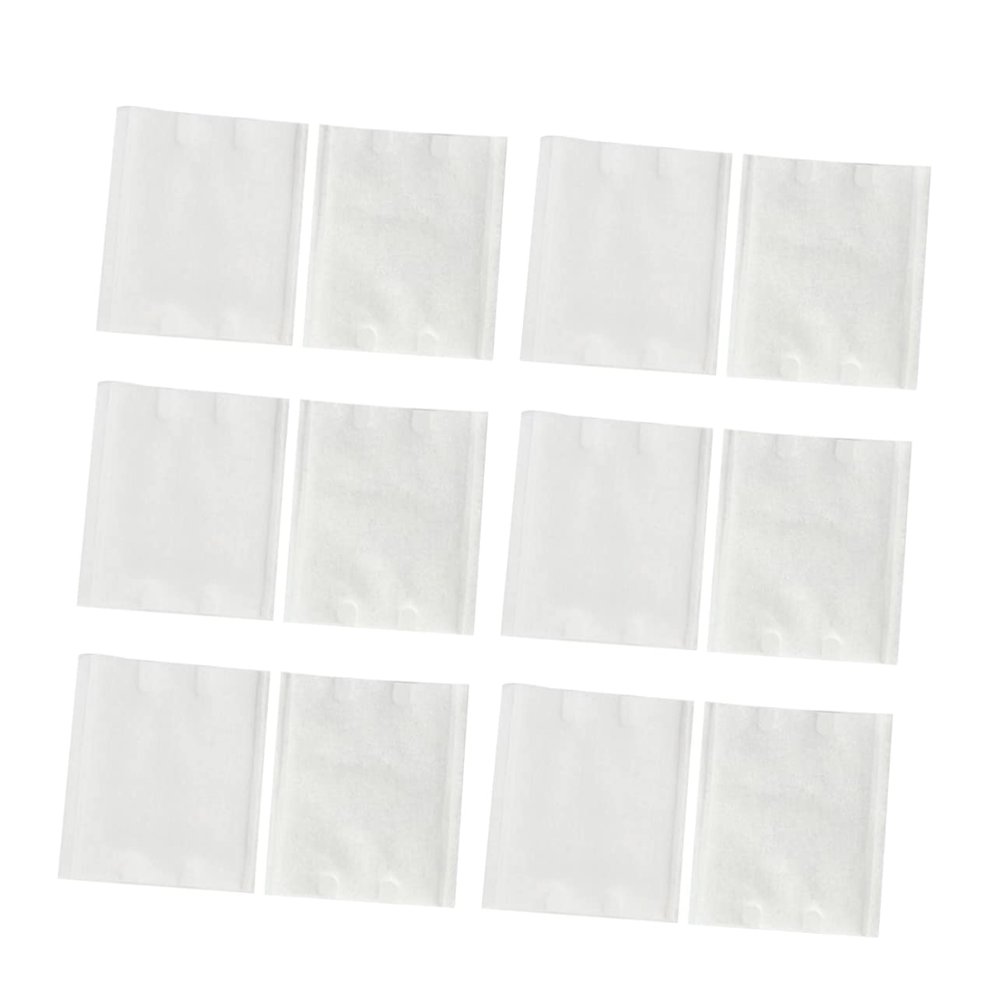 minkissy 192pcs Portable Makeup Cotton Pads Soft Absorbent Facial Cleaning Squares for Travel Home Salon Use Random Colors